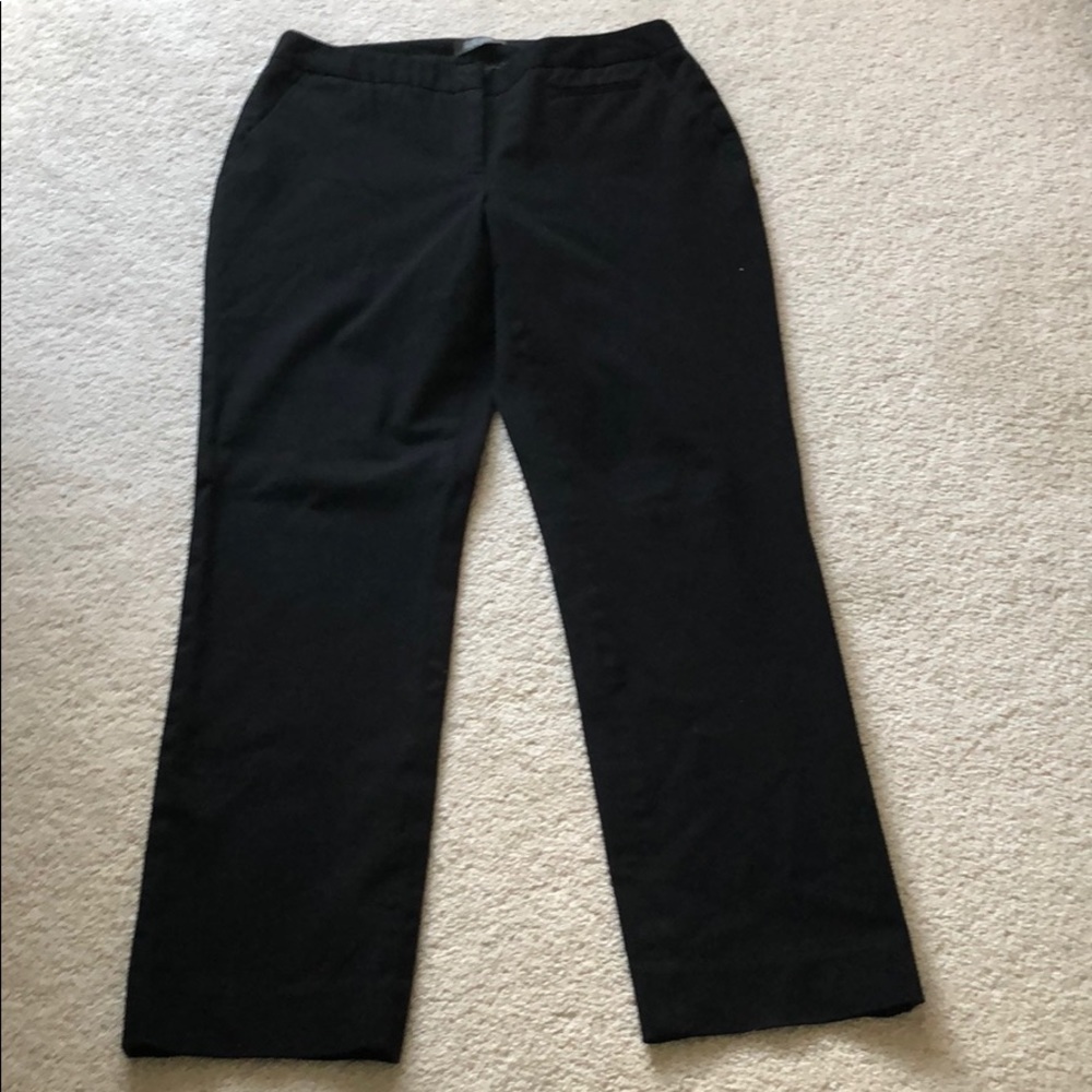 Kenneth Cole Reaction black stretch straight pants